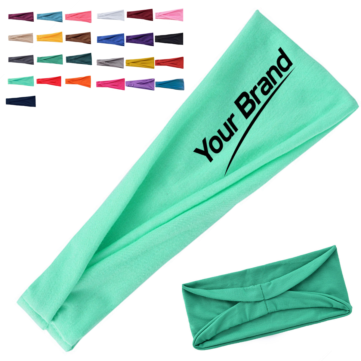 Moisture-Wicking Stretchy Sports Yoga Running Headband