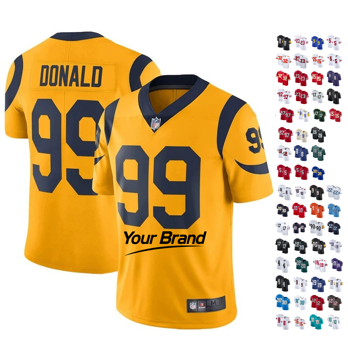 Performance Quick Dry Custom American Football Jersey