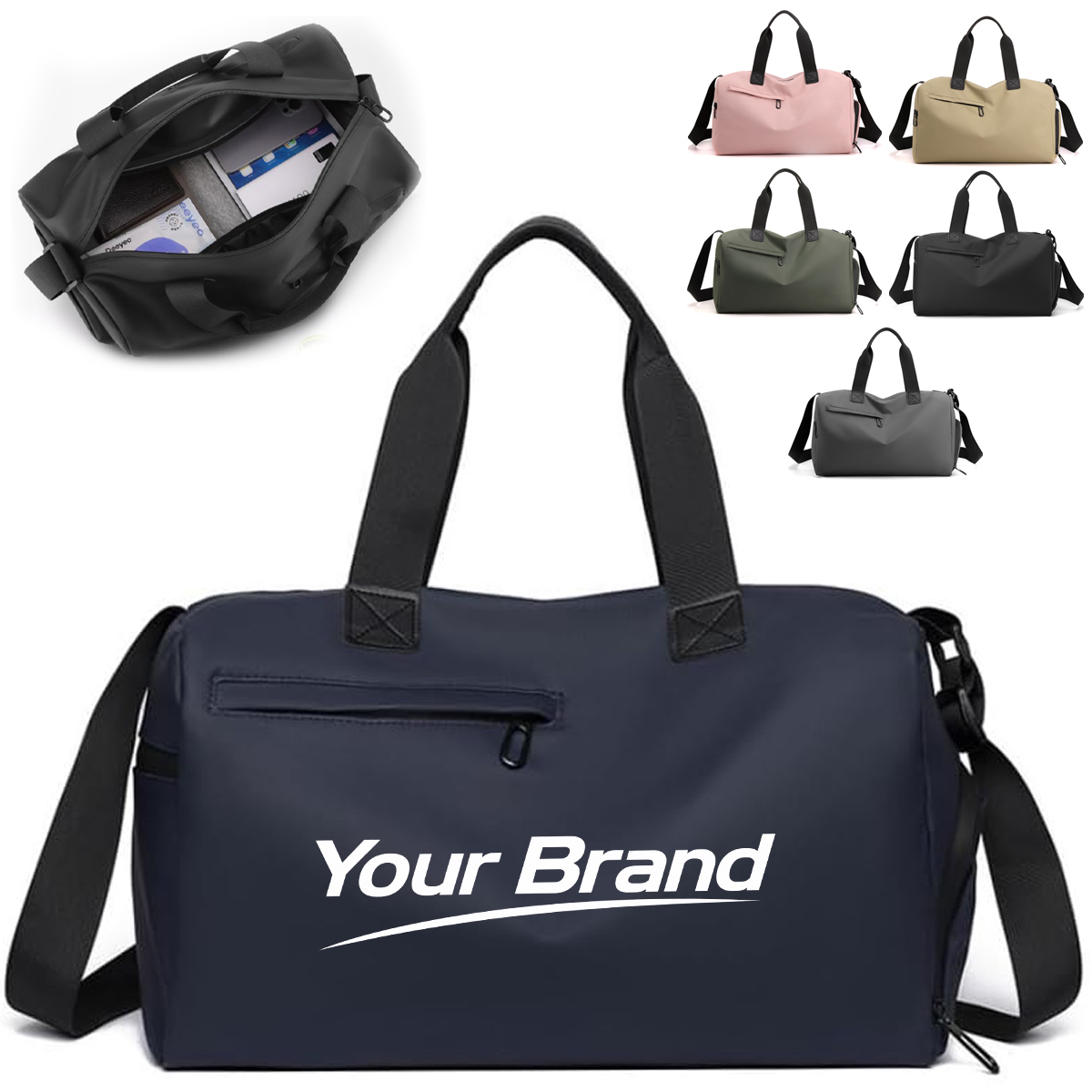Waterproof Travel Duffel Bag with Shoulder Strap