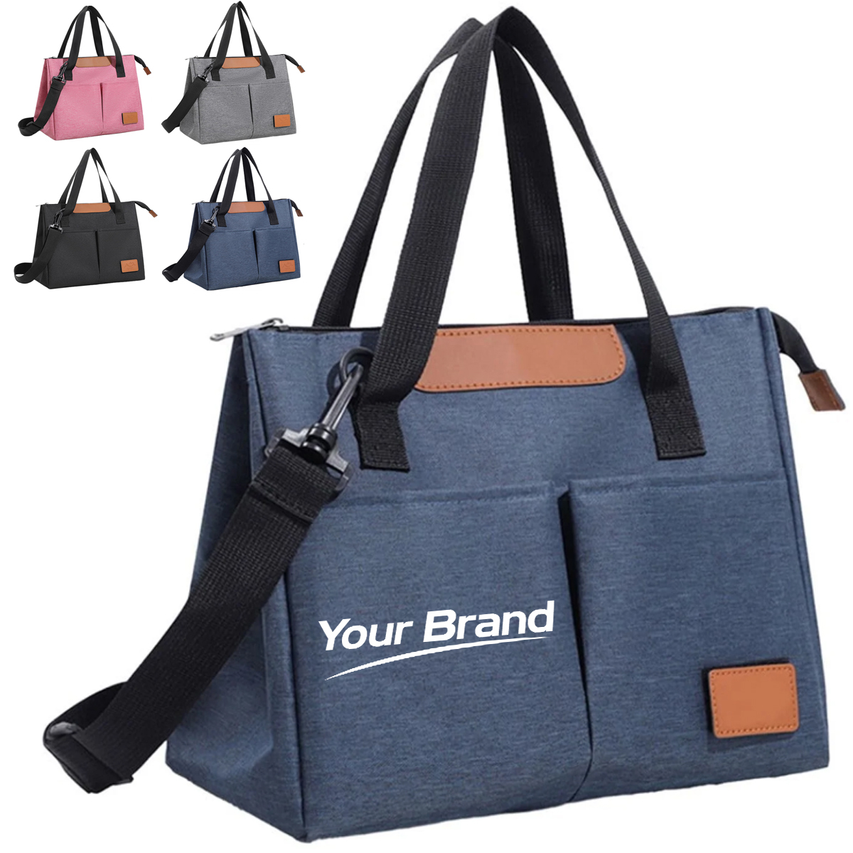 Multi-Purpose Tote Bag with Adjustable Shoulder Strap