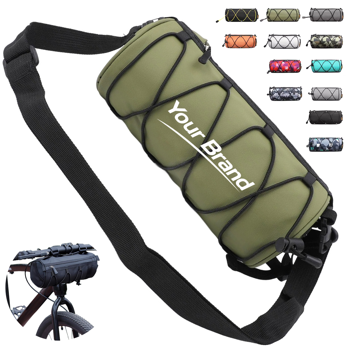Round Sports Duffel Bag with Adjustable Shoulder Strap