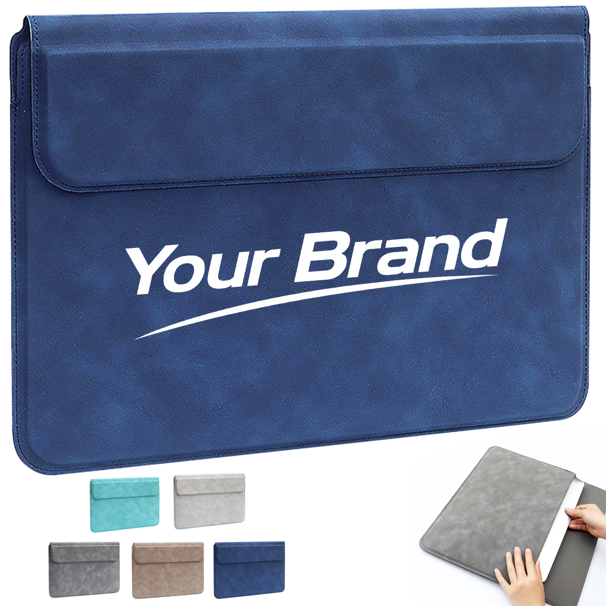 13.3 Inch Laptop Sleeve with Foldable Stand Design