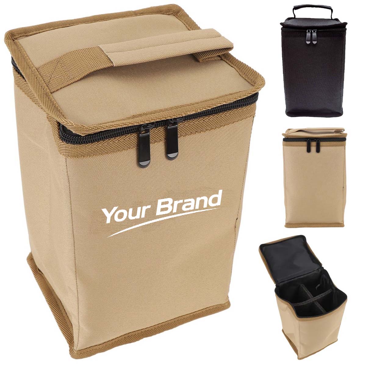 Camping Gas Canister Storage Bag & Bottle Carrier Caddy