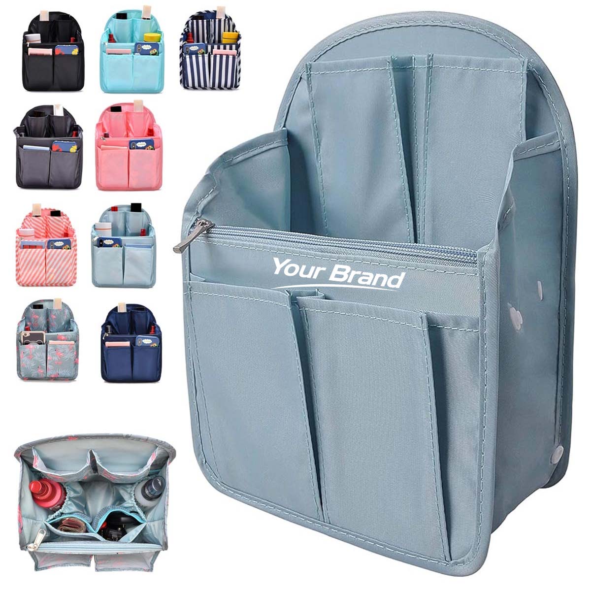 Vertical Backpack Organizer Insert & Desktop Storage Caddy