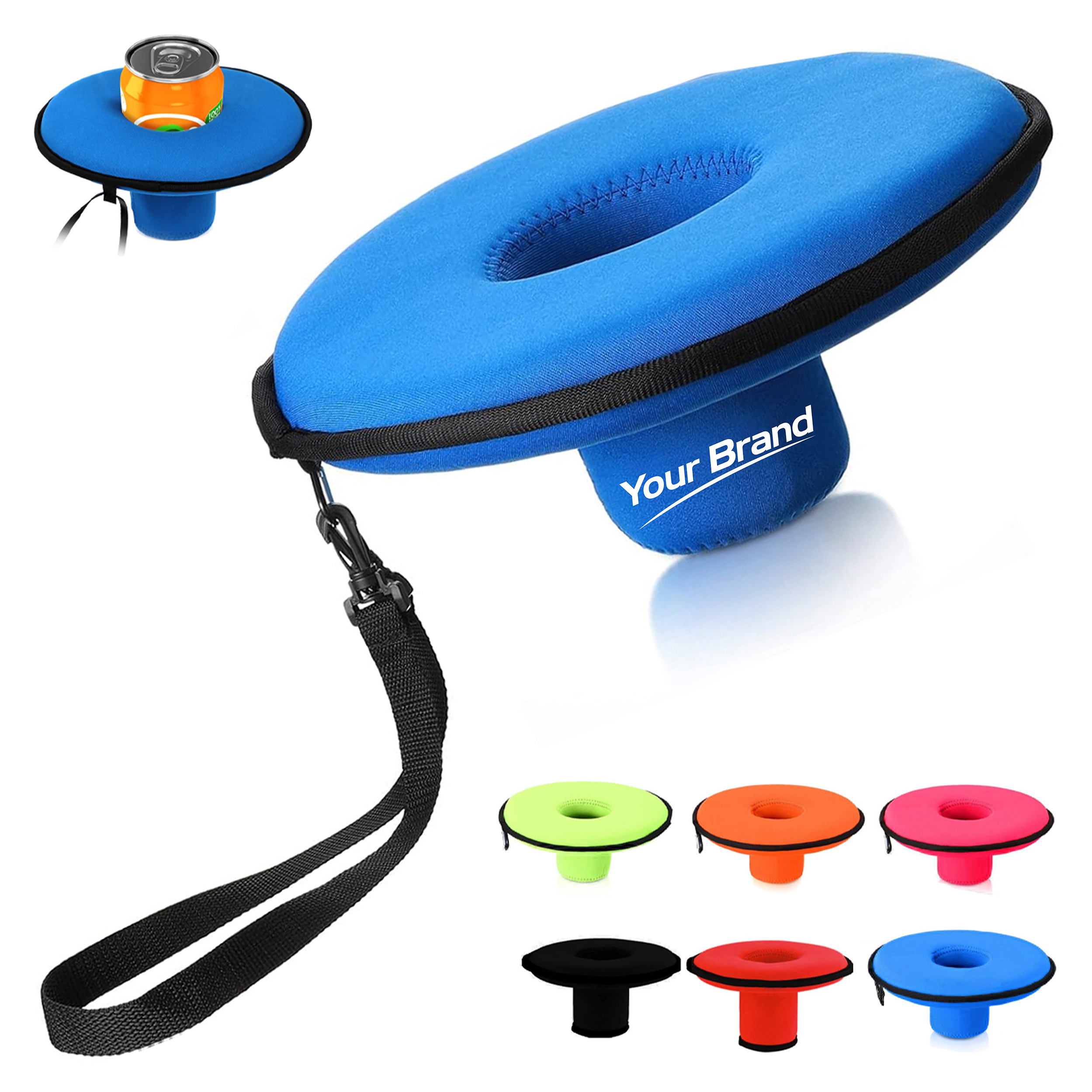 Neoprene Floating Drink Holder for Pool and Beach