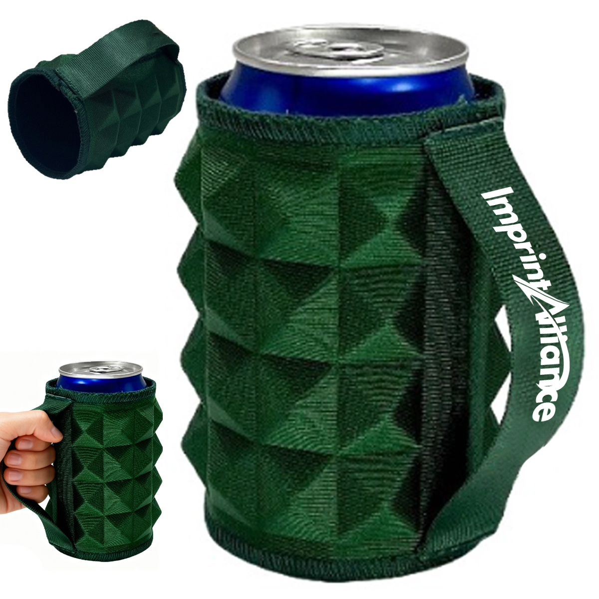 12oz. Neoprene Can Cooler Sleeve with Handle