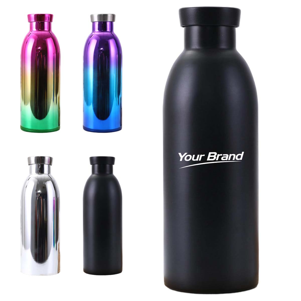 16oz Vacuum Insulated Stainless Steel Water Bottle