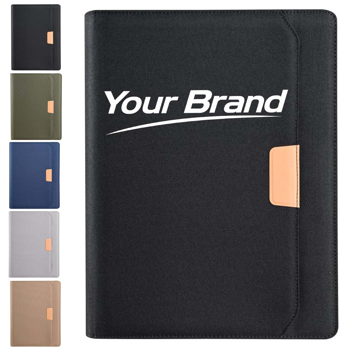 A5 Refillable Business Portfolio Folder with Notepad