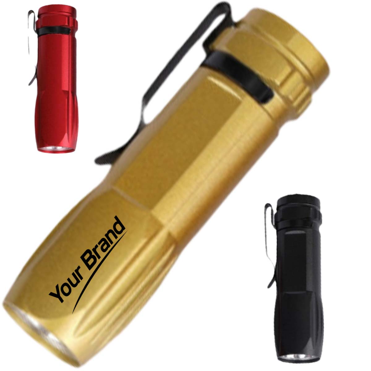 USB Rechargeable Waterproof LED Mini Flashlight