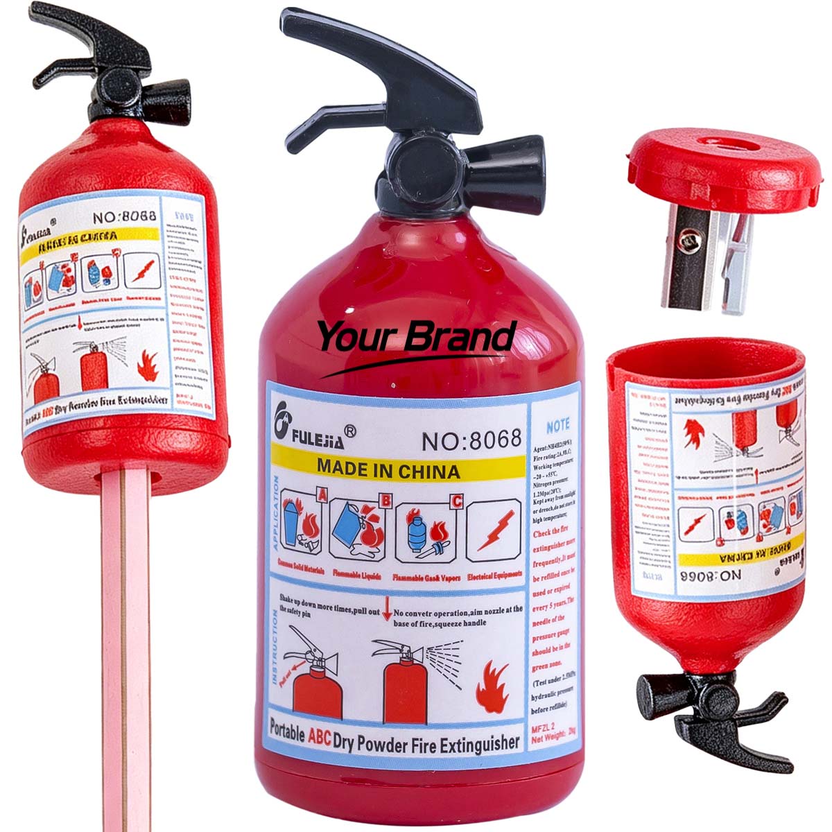 Creative Fire Extinguisher Pencil Sharpener