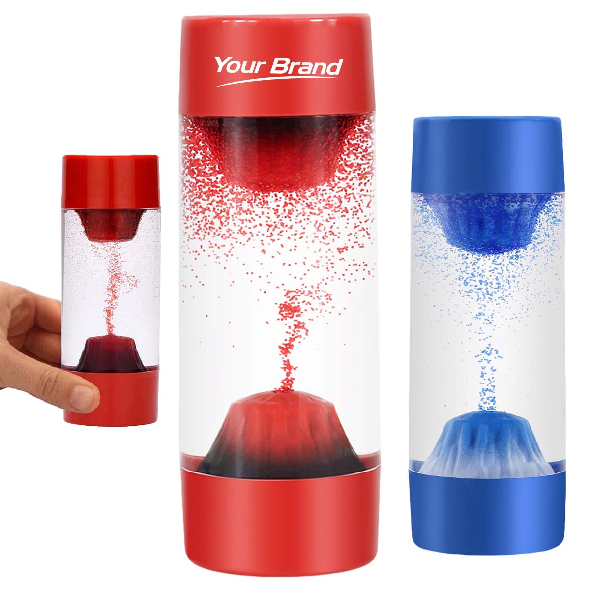 Creative Volcano Eruption Liquid Motion Desk Decoration