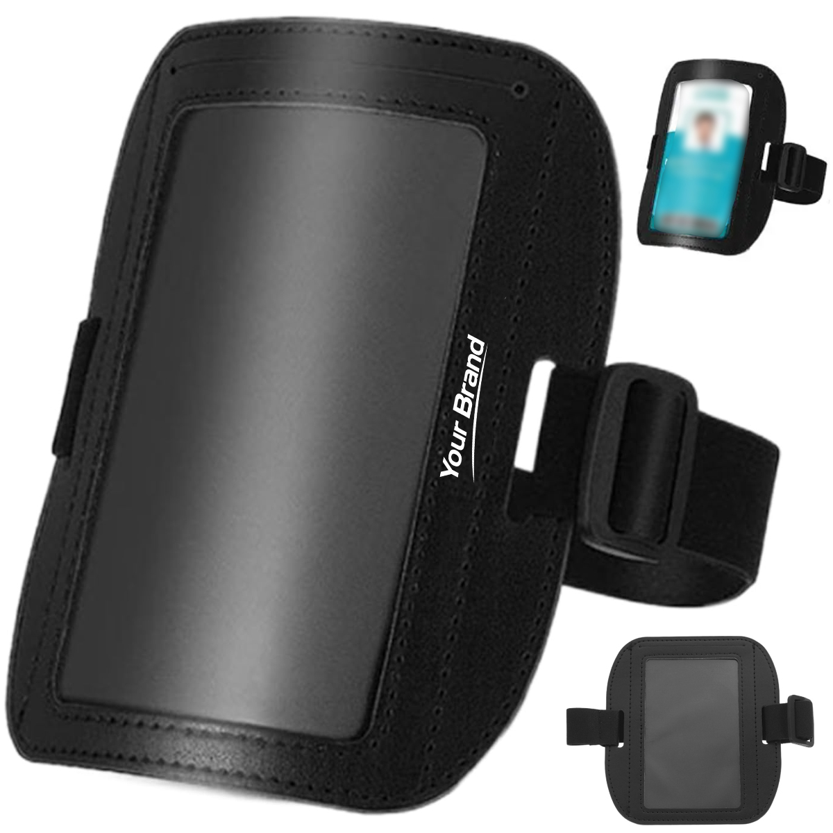 Adjustable Elastic Armband ID Badge Holder