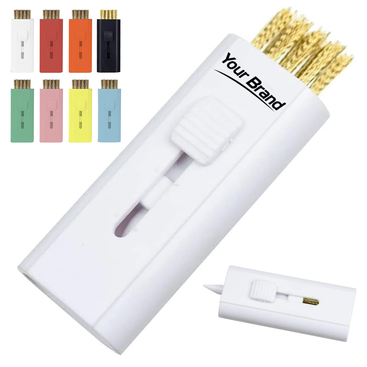Dual Sided Golf Club Cleaning Brush With Nylon