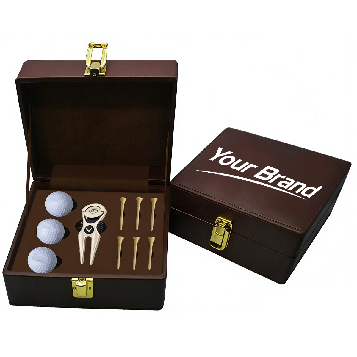 Executive Golf Ball & Divot Tool Accessory Presentation Set