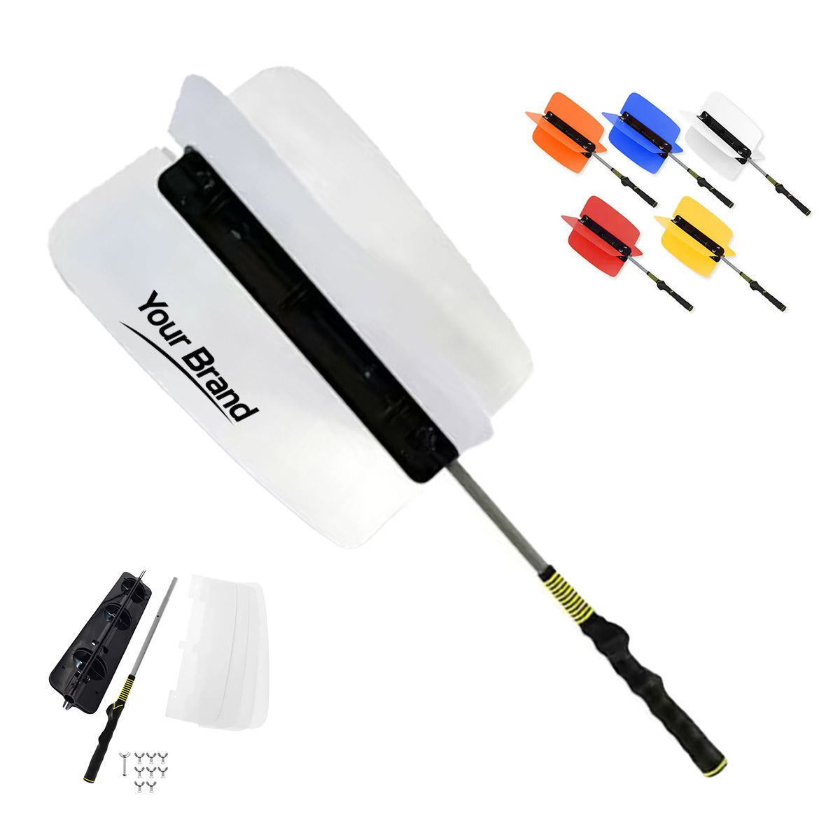 Professional Golf Swing Wind Resistance Trainer