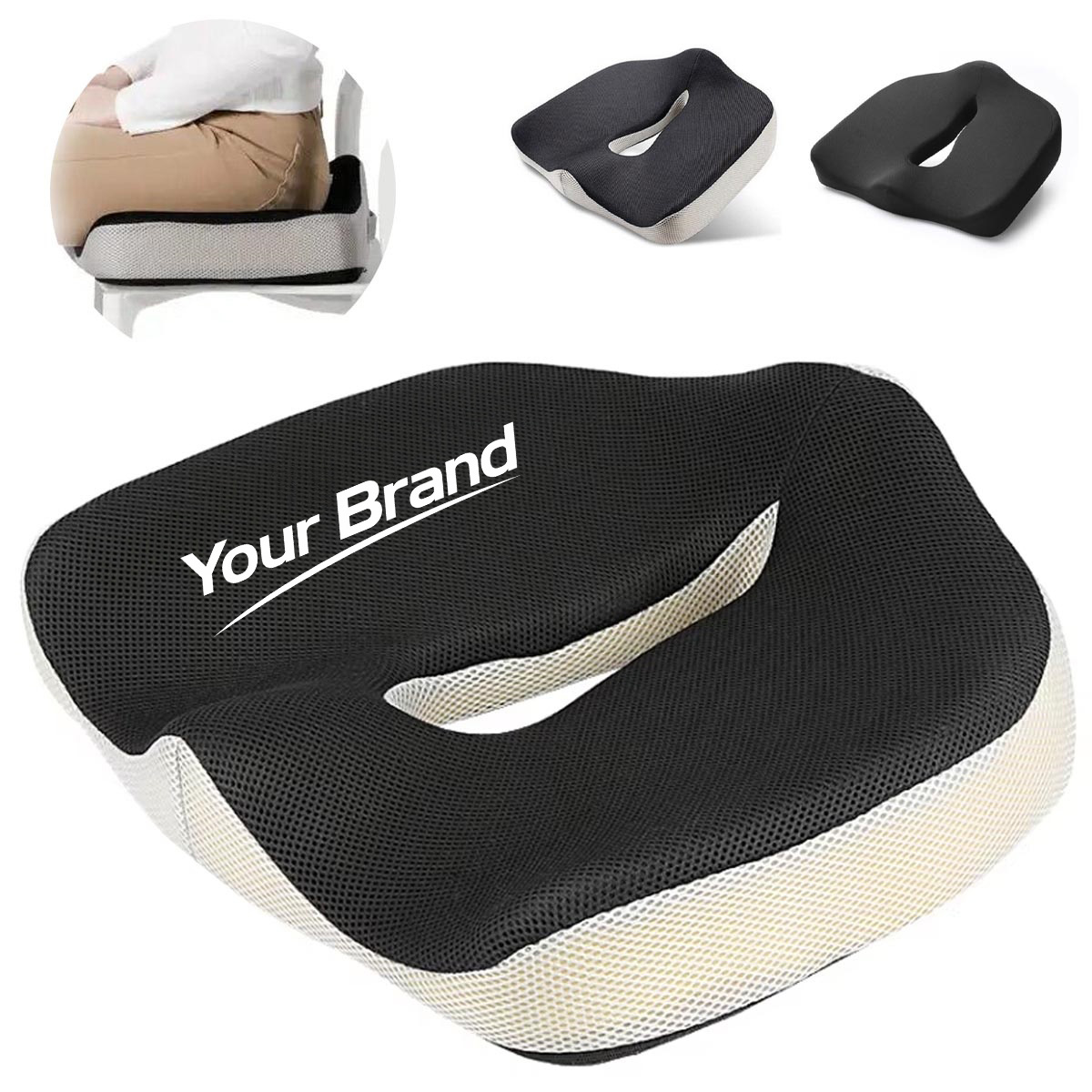Ergonomic Memory Foam Seat Cushion