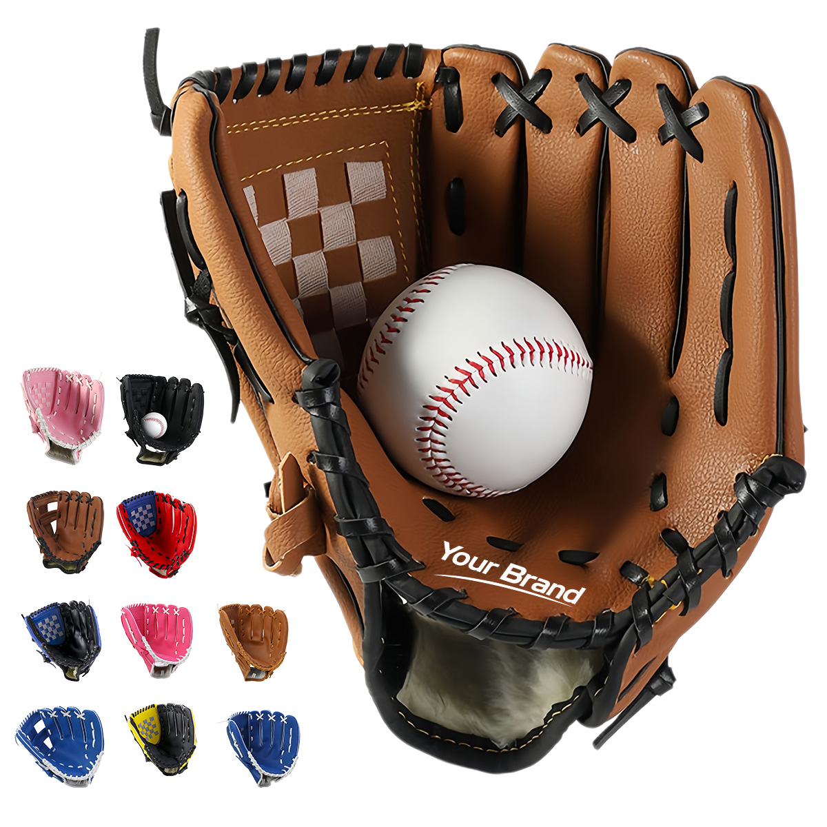 Synthetic Leather Baseball Softball Glove Mitt