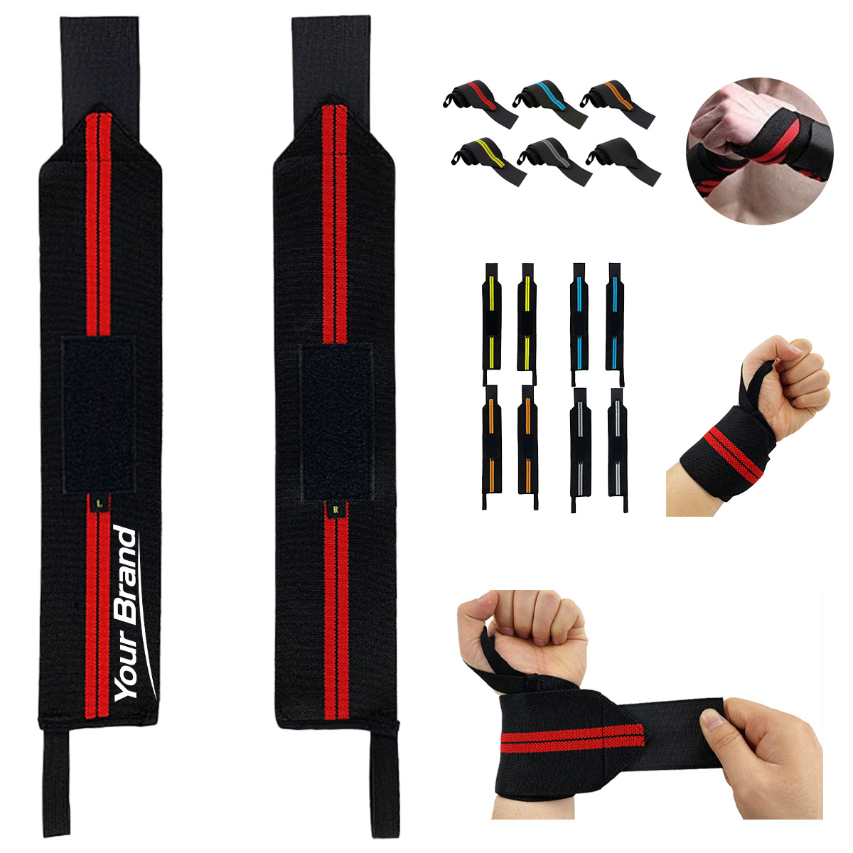 Adjustable Compression Wrist Support Wrap