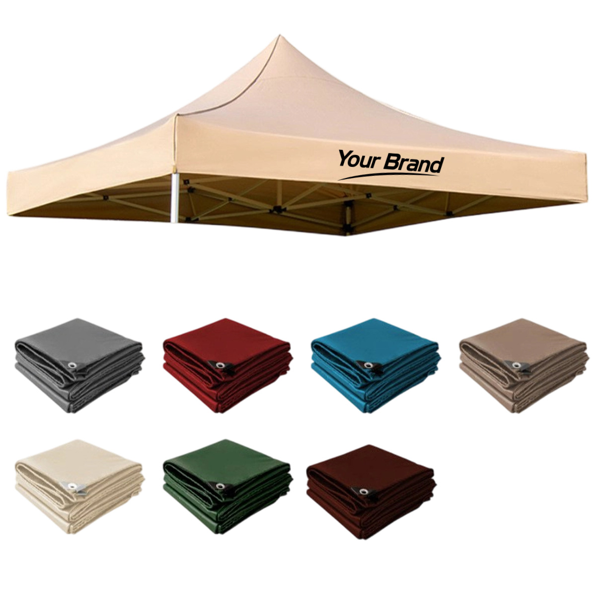 Pop Up Event Tent Canopy With Retractable Frame