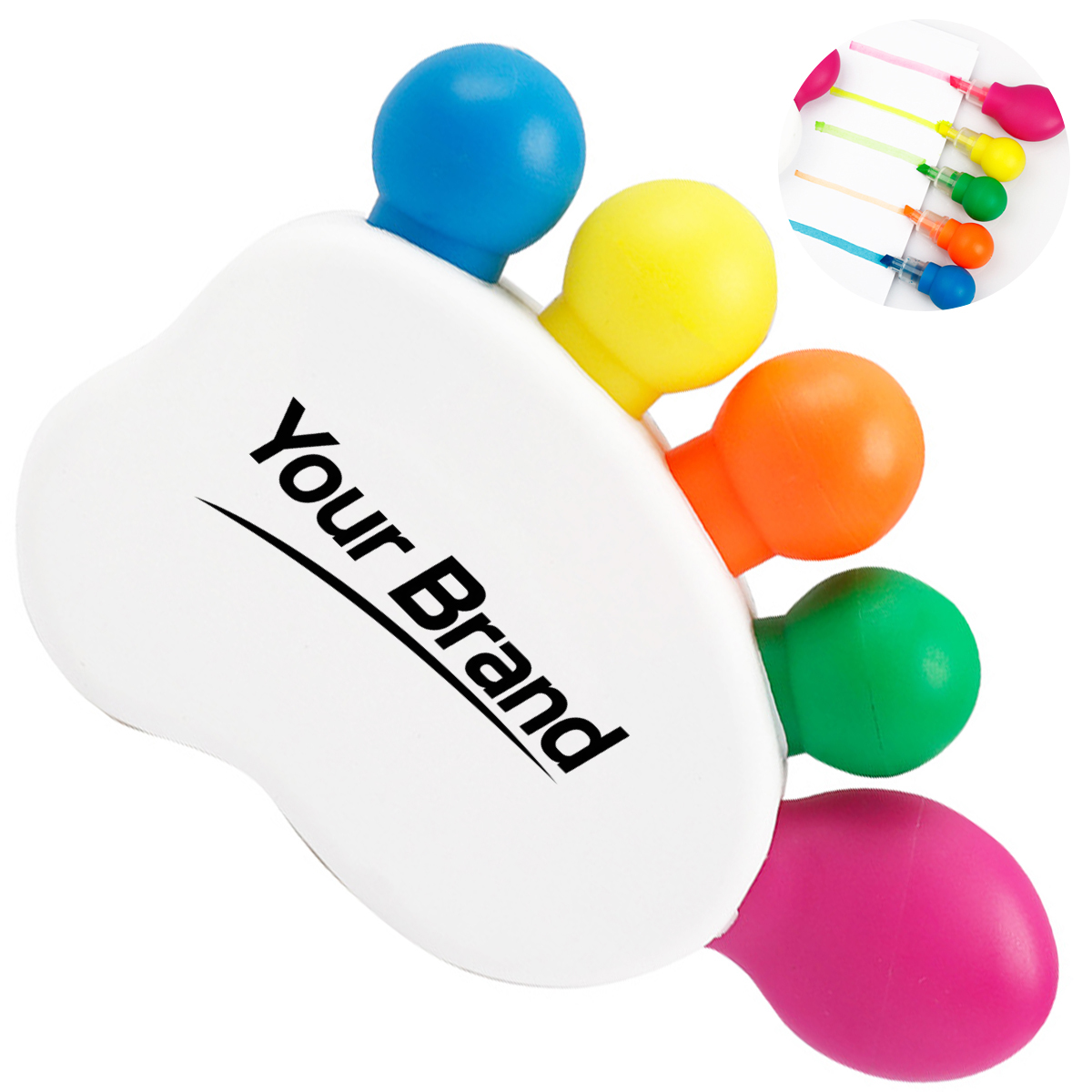 Foot Shaped Highlighter Marker