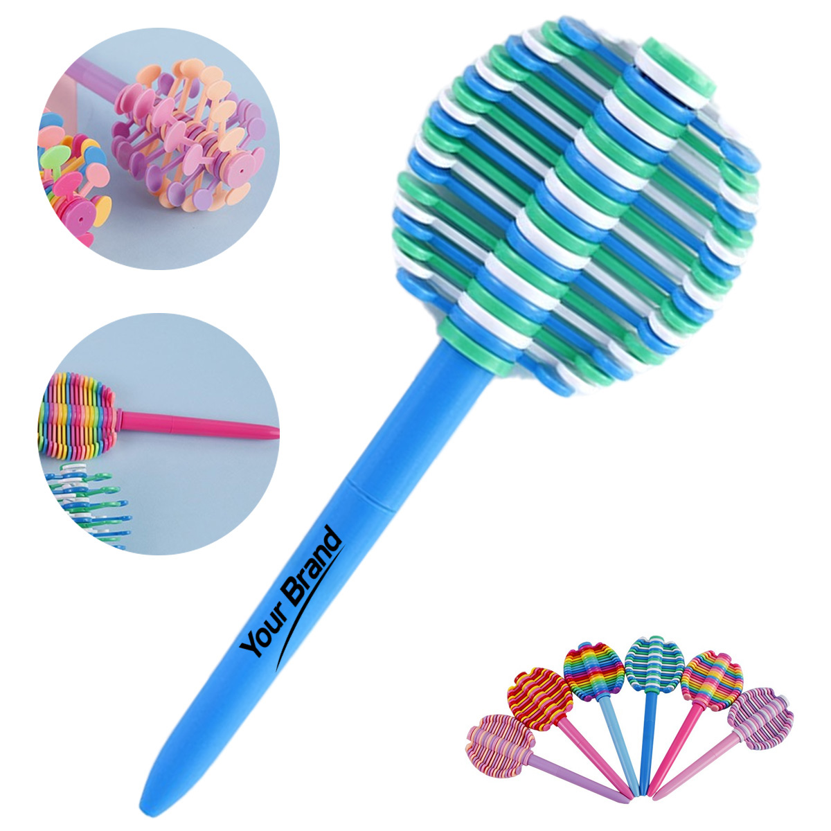 Rotating Fidget Spinner Decompression Ballpoint Pen