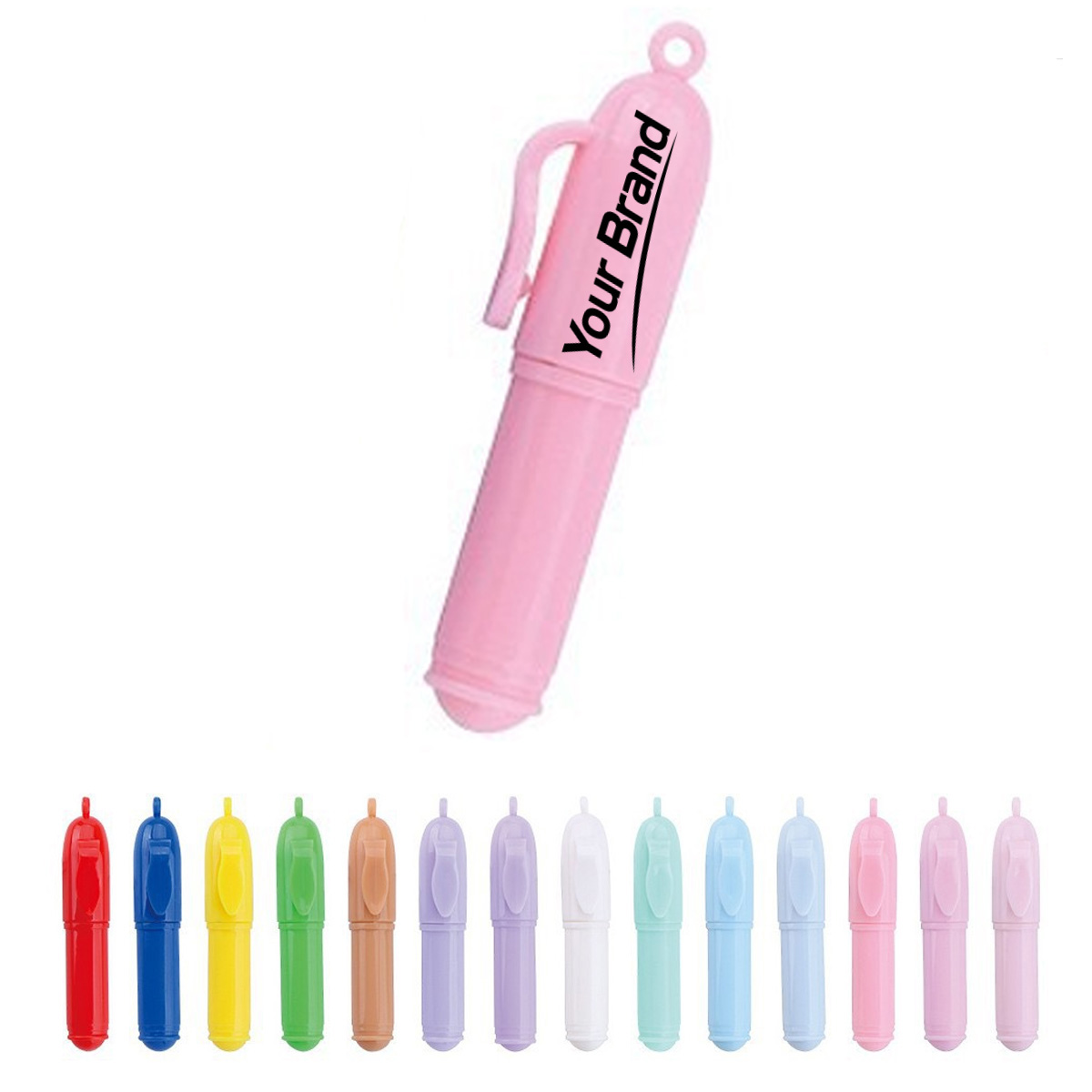 Mini Portable Pocket Keychain Ballpoint Pen
