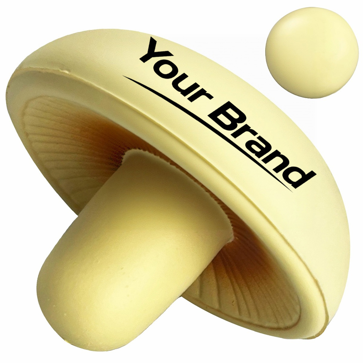 Button Mushroom Vegetable Stress Reliever Toy