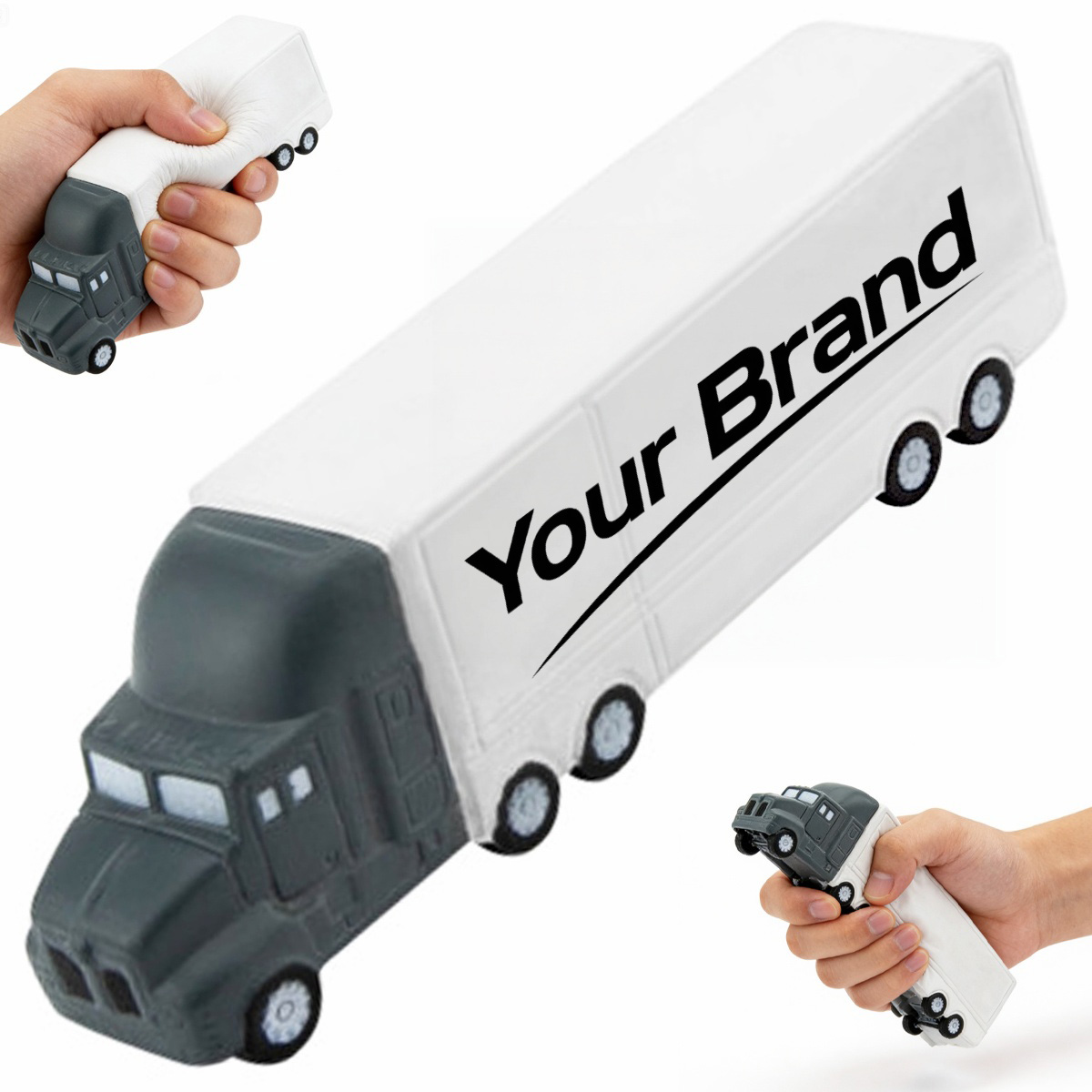 Semi Truck Tractor Trailer Stress Reliever Toy
