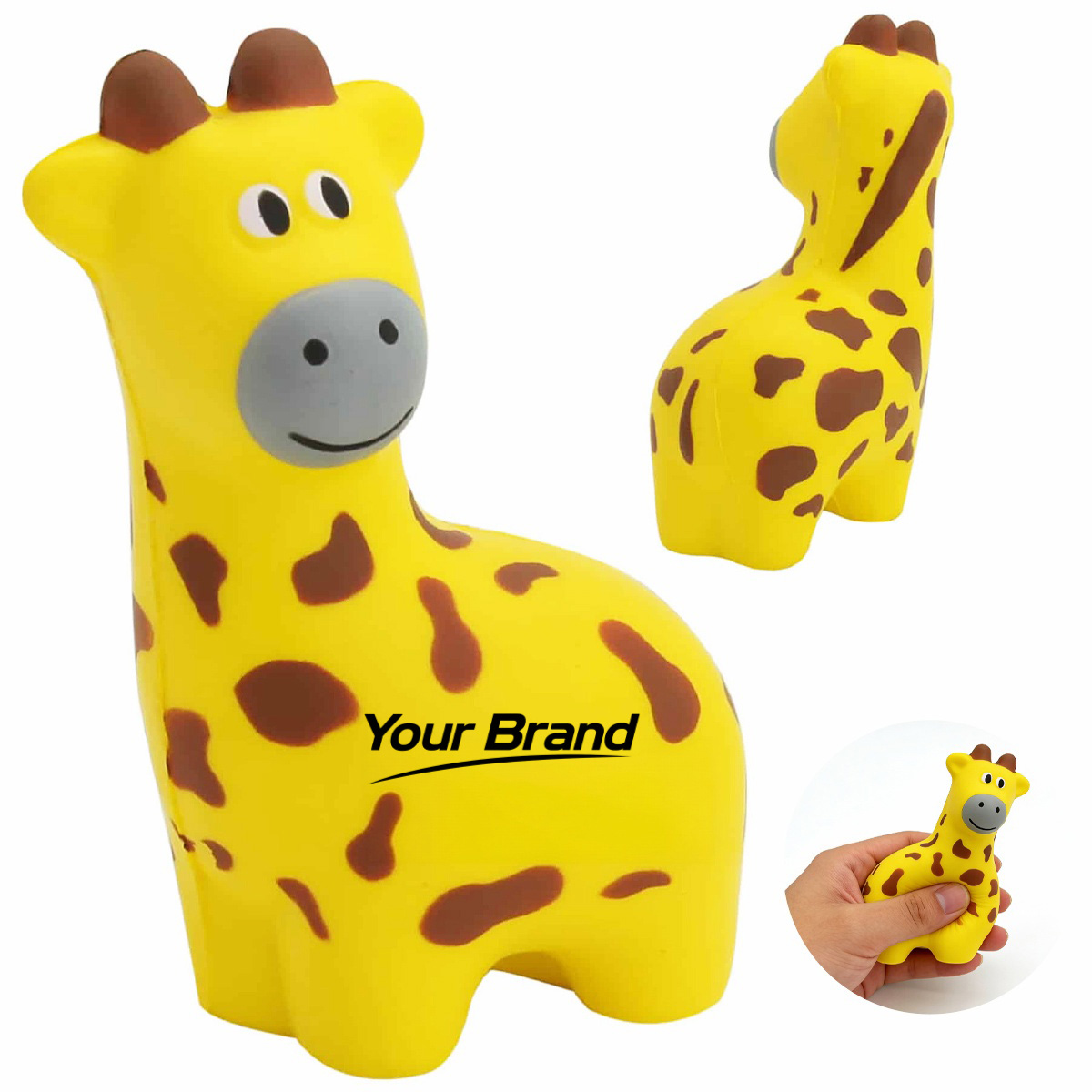 Giraffe Zoo Animal PU Foam Stress Reliever Toy