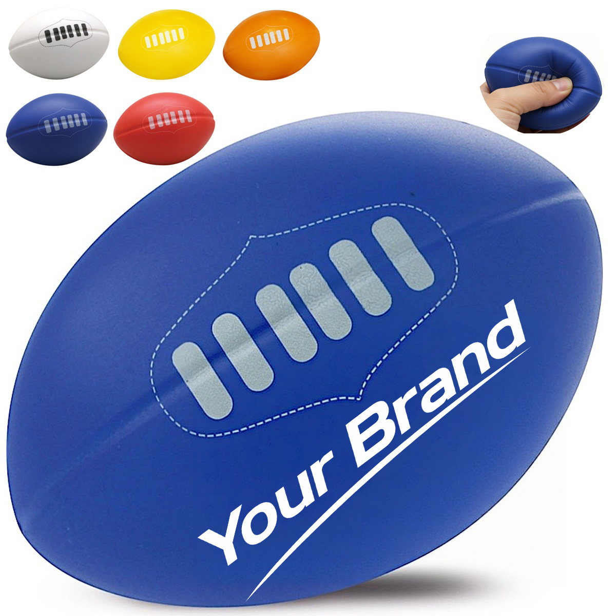 American Football Mini PU Foam Stress Reliever Toy