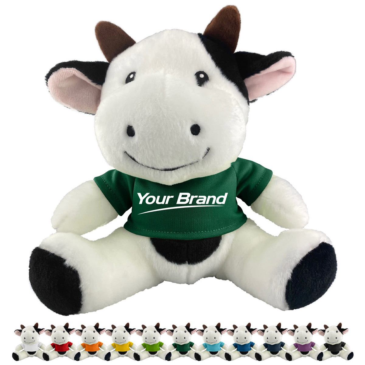 Soft Plush Cow Stuffed Animal Toy