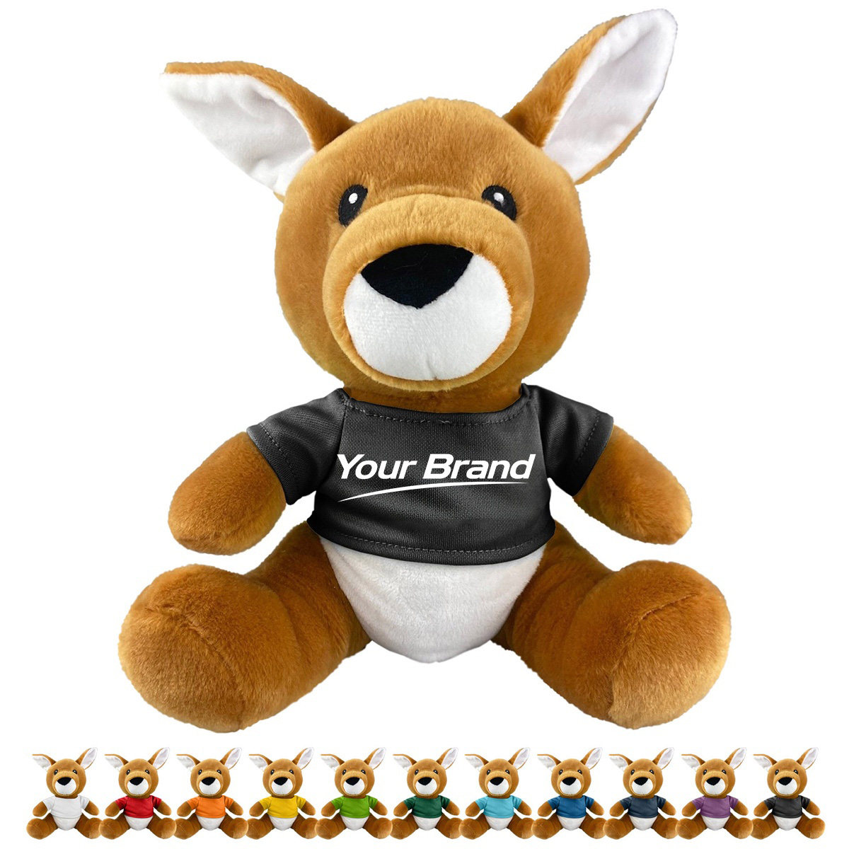 Soft Plush Kangaroo Stuffed Animal Toy