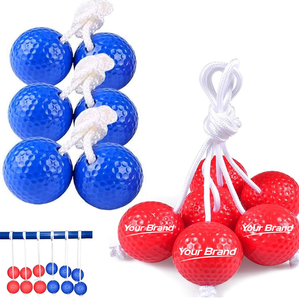 Outdoor Ladder Toss Game Bolas Replacement Set