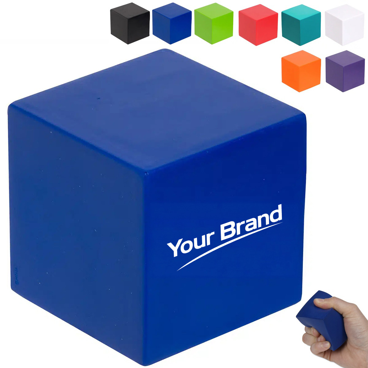 PU Foam Geometric Cube Stress Reliever Block