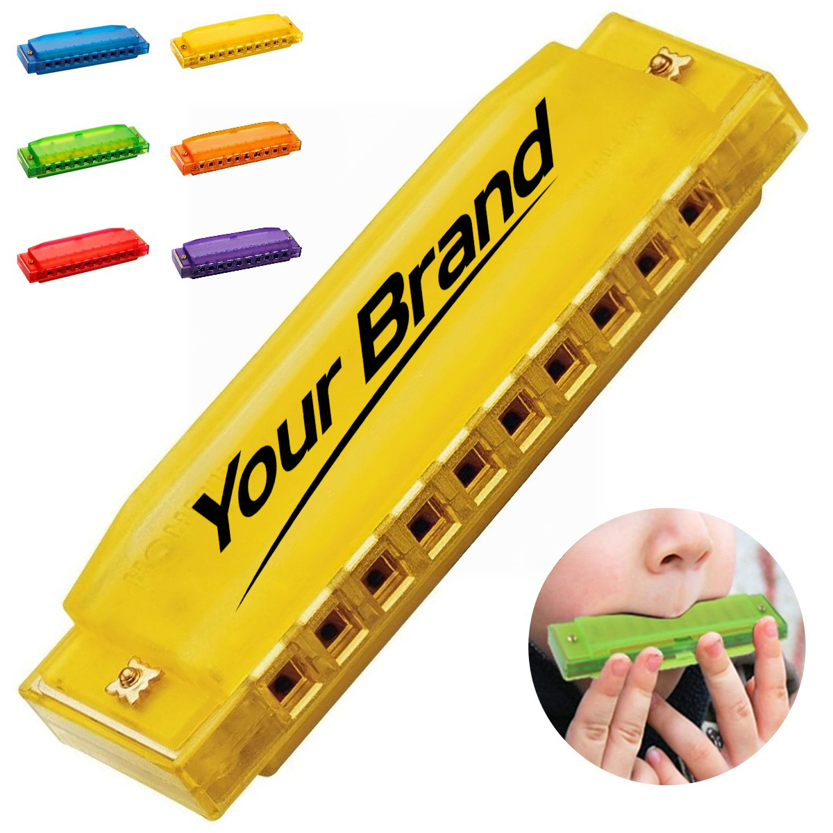 Beginner 10 Hole Diatonic Harmonica Instrument