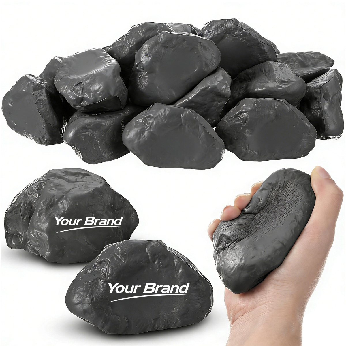 PU Foam Rock Stone Stress Reliever Toy