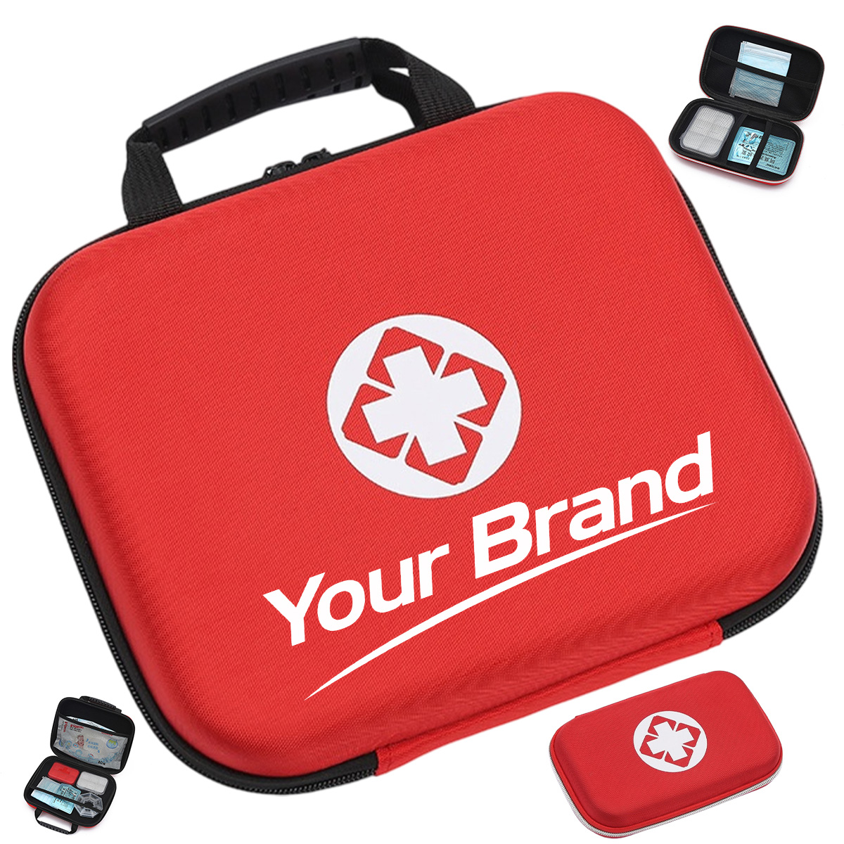 Compact Portable First Aid Medical Storage Case