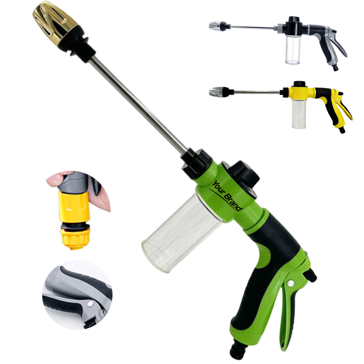 High Pressure Foam Spray Water Gun
