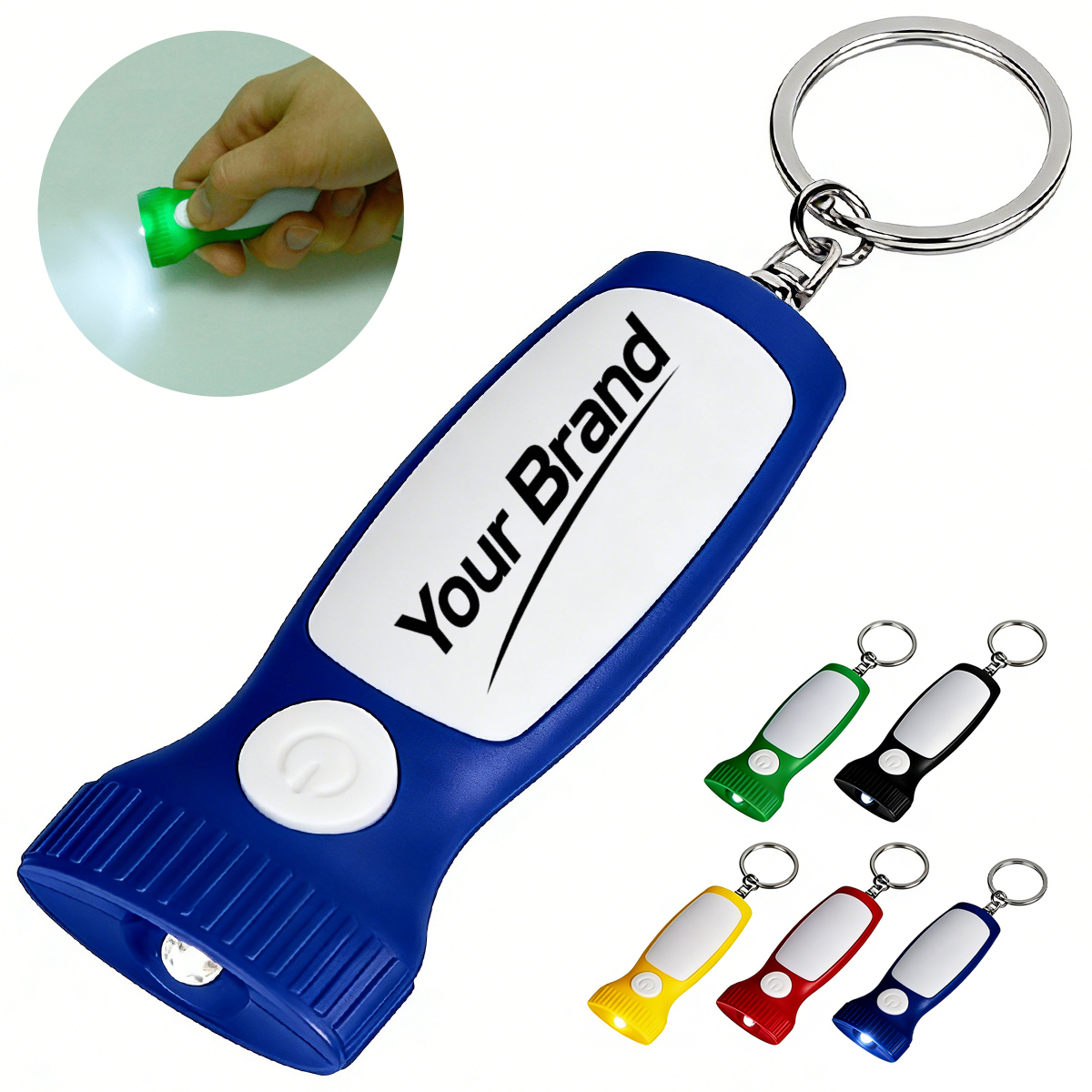 LED Mini Flashlight Keychain