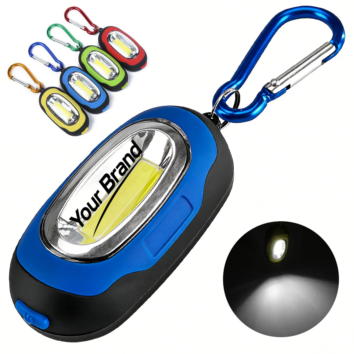 Mini LED Flashlight Keychain