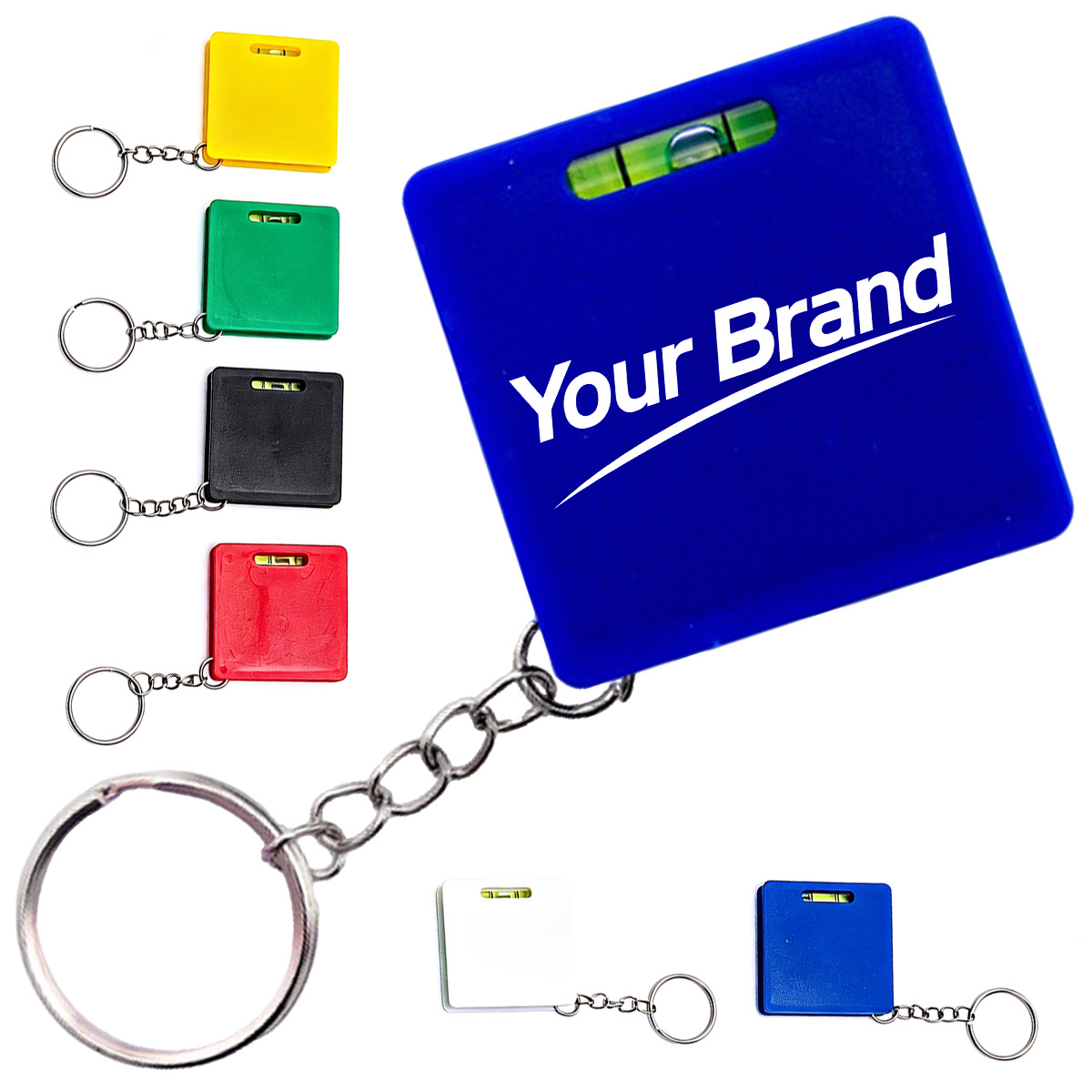 Pocket Level Tape Measure Keychain