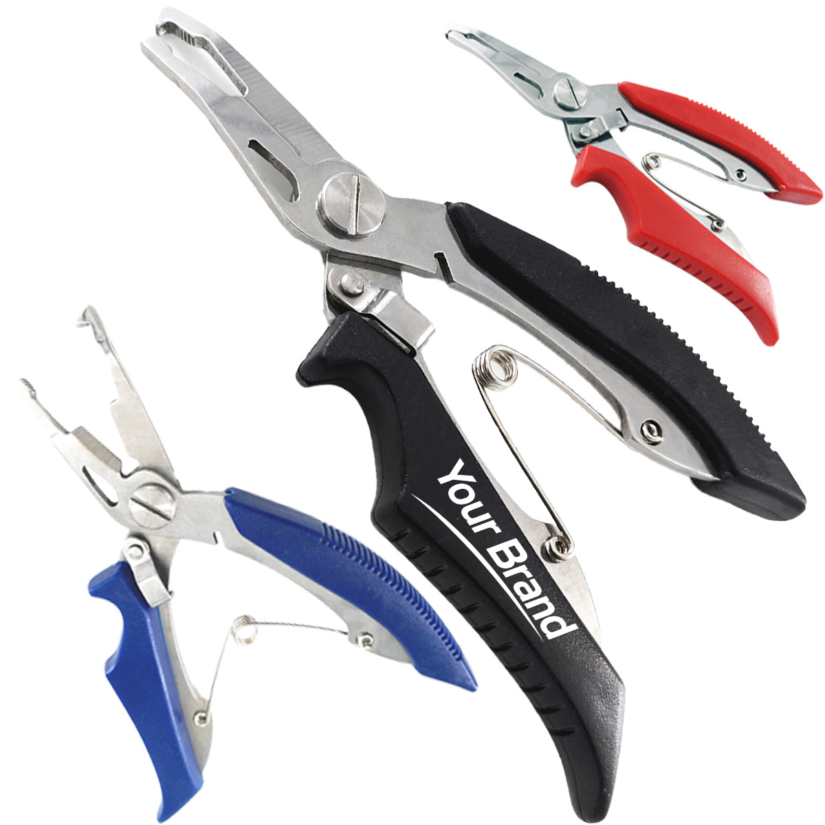 Stainless Steel Fishing Pliers with Lure Cutter