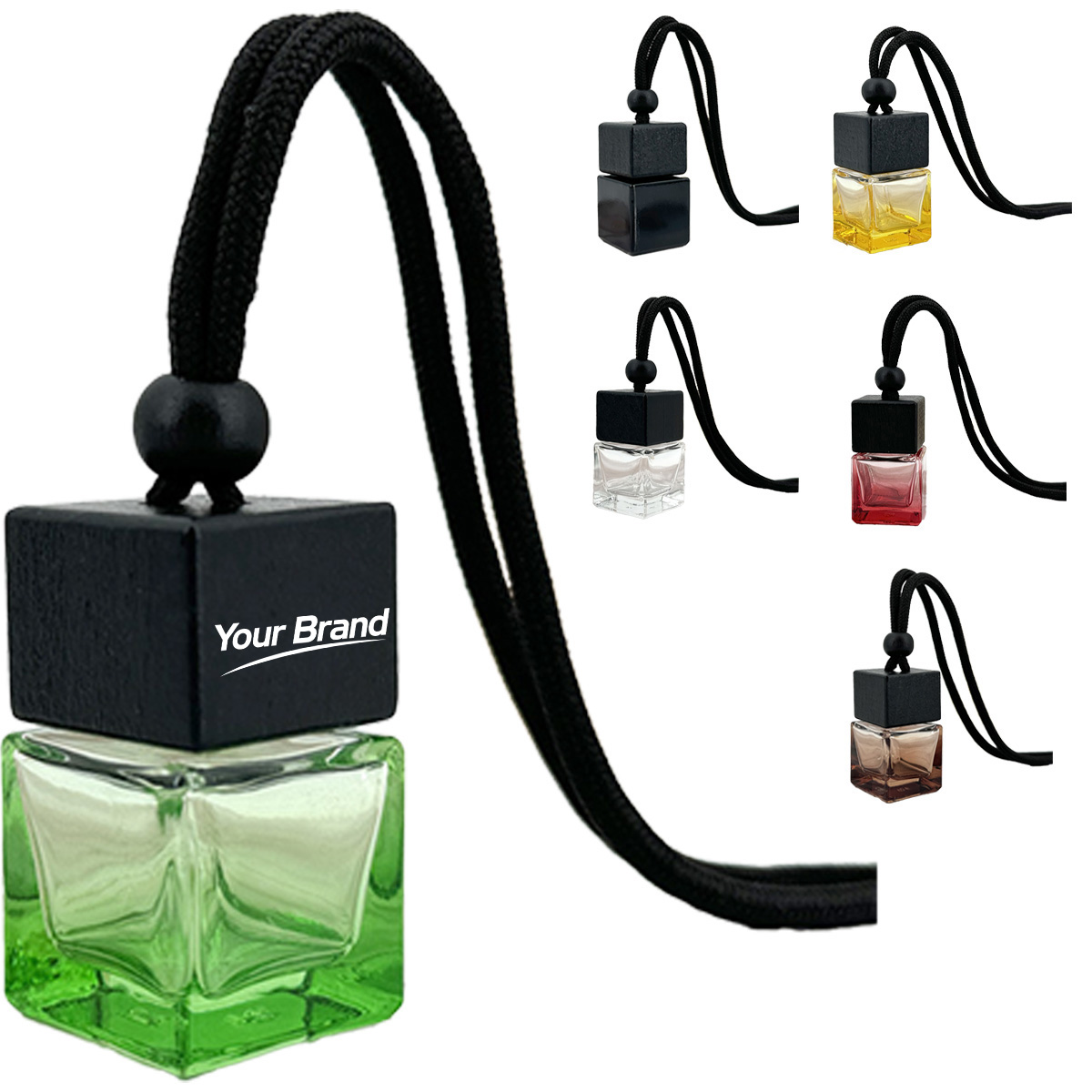 Square Car Air Freshener Pendant