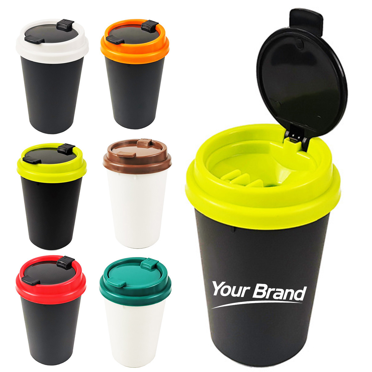Portable LED Car Cigarette Ash Tray
