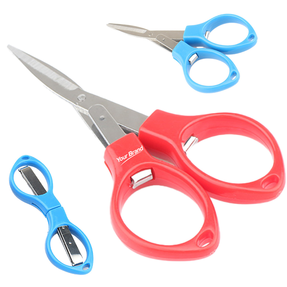 Folding Safety Scissors Fishing Snips