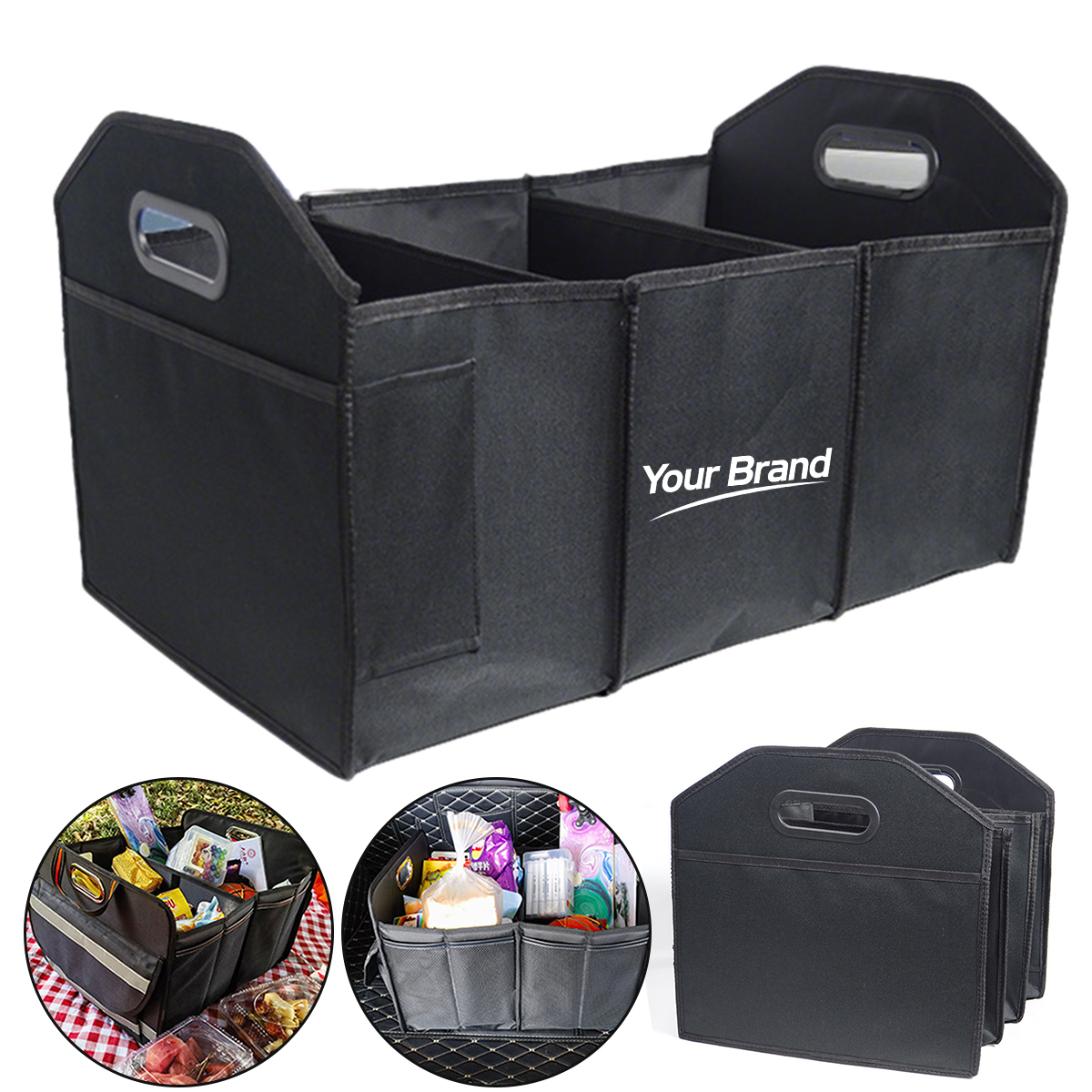 Collapsible Car Trunk Organizer