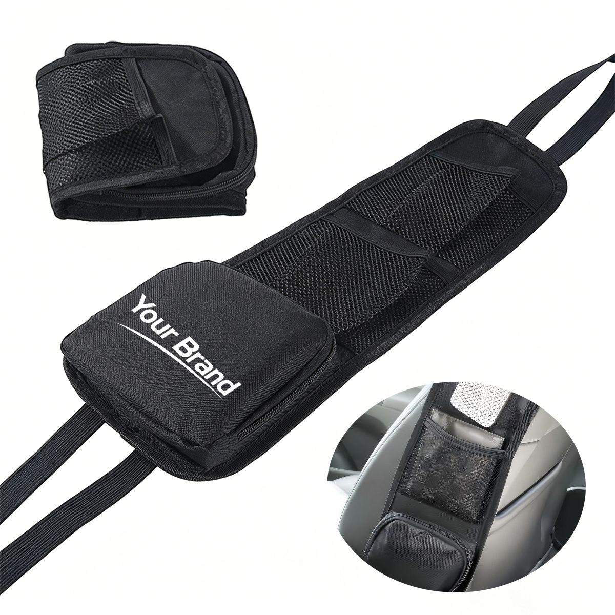 Waterproof Car Seat Side Mesh Organizer