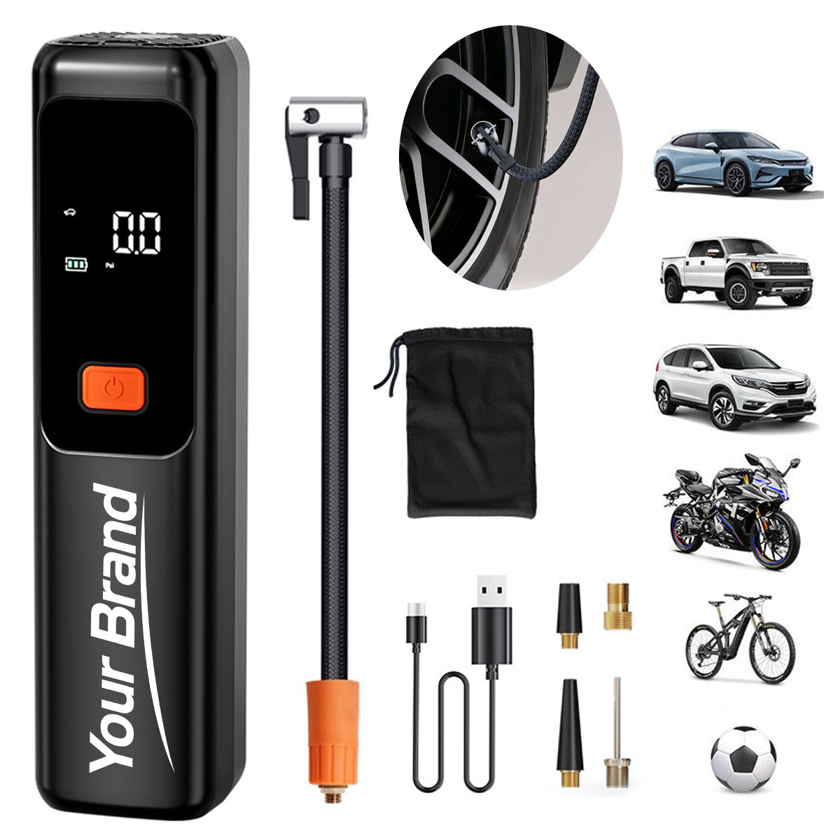 Portable Digital Tire Inflator