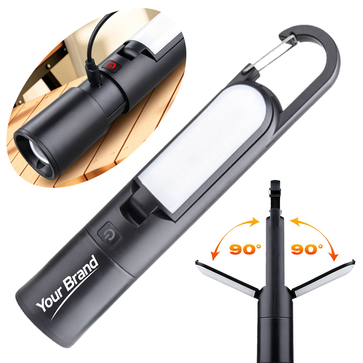 LED Mini Flashlight COB Work Light