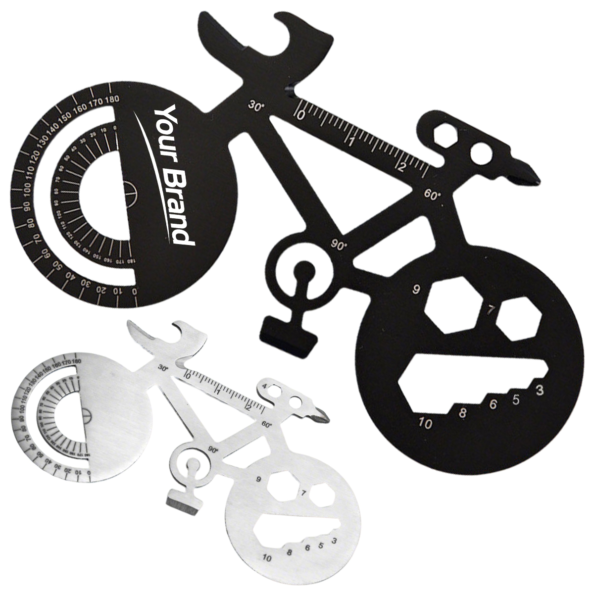 6 in 1 Bicycle Shaped Tactical Multi Tool Card